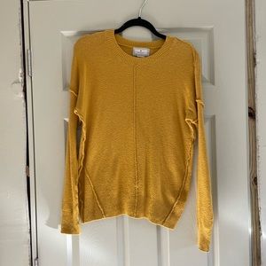 Golden Yellow Ruby Moon by Anthropologie Sweater